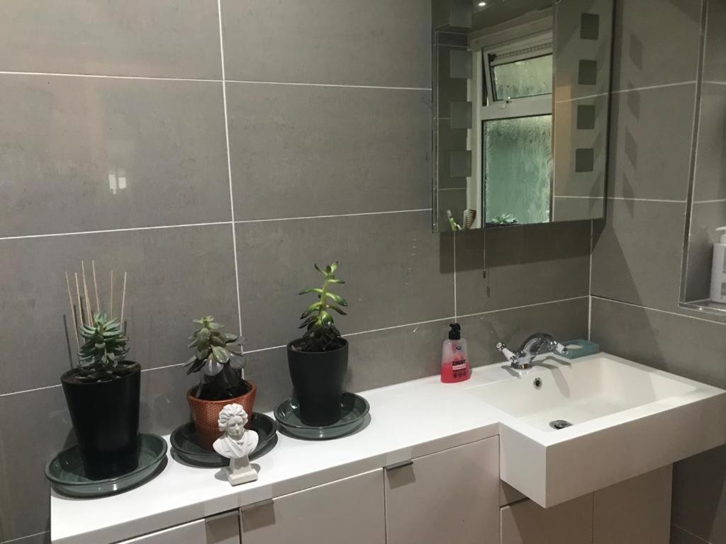 Cozy Double Bedroom In Stunning Bungalow On River Thames - Near Thorpe Park/Royal Holloway University/20Mins From Heathrow Staines-upon-Thames Exteriör bild